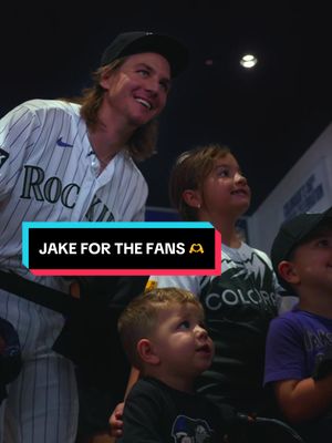 Colorado loves Jake 💜 #jakemccarthy #baseball #fans 