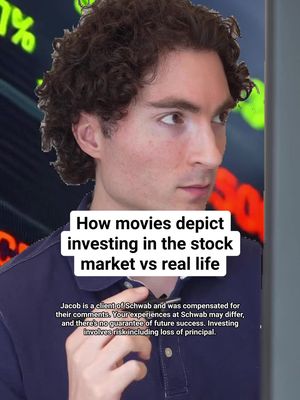 Turns out investing could be way easier than the movies make it seem with @Charles Schwab #ad #corporatehumor #investing