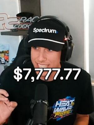 These Spectrum Night in America moments never get old. #nascar #spiremotorsports #funny #gaming@carsonhocevar @spectrum