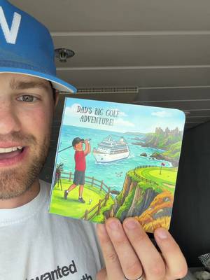 Children’s books to document a golf trip could be the move 👀