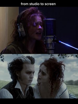 #HelenaBonhamCarter slays as Mrs. Lovett in #SweeneyTodd, with #JohnnyDepp. 