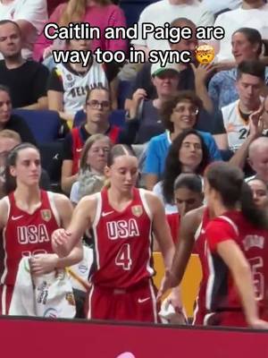 Team chem is off the charts 😭 #fiba #WNBA #teamusa #caitlinclark #paigebueckers 