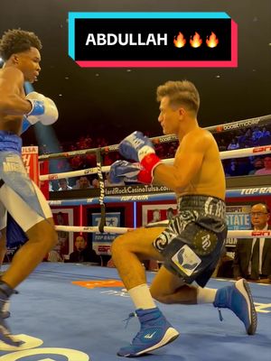 Hand speed on ANOTHER LEVEL 🥶 #knockout #abdullahmason #boxing 