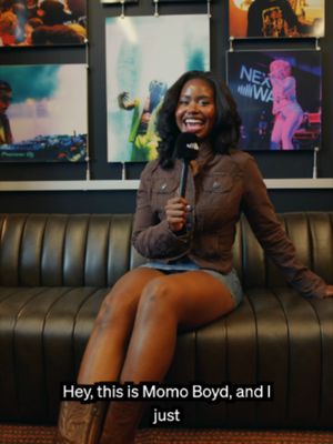 Presented by @xfinity  "now that I have more information, never mind" -  @MomoBoyd really said that about her own song and she's right #XfinityPartner