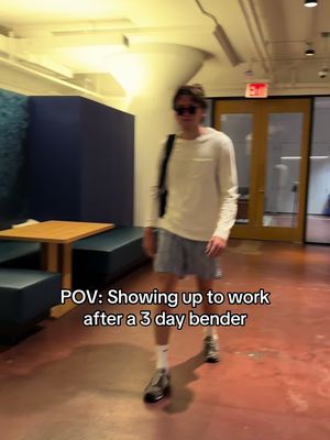 Don’t talk to me after my 3 day weekend bender 