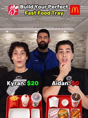 Build Your Fast Food Tray 🍟 #draft #games #fastfood #fyp 