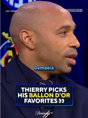 Thierry Henry on the 2026 Ballon d’Or contenders 🏆  #UCLToday #UCL #ChampionsLeague #michaelolise #kylianmbappé 