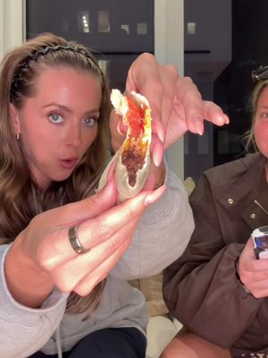 Dream girls night & SOOO nostalgic 🩷 I’ll be sad to see these items go @tacobell #TacoBellPartner