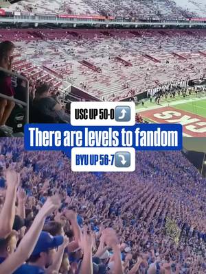 And everyone says the SEC means more @1801 Media 🤨 PROVO IS NEXT LEVEL  (🎥 apetey222/X , wendysc2000/IG ) • • • #gocougs #byufootball #byu #gocougs🤙 #byumbb