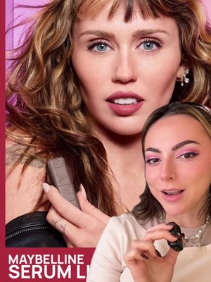 Llegaron NUEVOS labiales con sérum a la familia de @Maybelline NY y la modelo es MAMÁ Miley ❤️ se llaman Serum Lipstick 💄 ¿cual usarías? | #MaybellineArg #NuevosSerumLipstick #Makeup #AD 