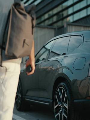 Ready when you are ✌️  Meet the Volvo EX60, with wing grip door handles and Digital Key Plus. Because your phone battery can’t always be trusted…