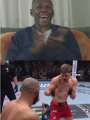 the disrespect 😭 #israeladesanya #UFC #jeansilva 