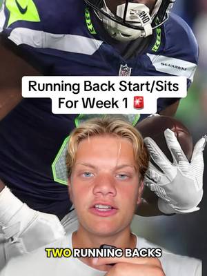 2 Running Backs I Am Starting And One I’m BENCHING In Week 1 #fantasyfootball #fantasyfootballtips #nfl #football  