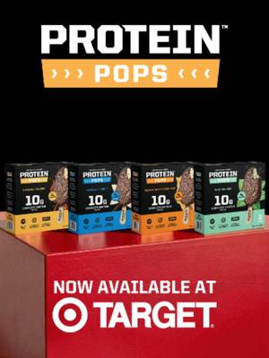 Protein Pops have officially arrived at Target nationwide! 4 Flavors 10g of Protein 75% Less Sugar All Natural Ingredients Gluten Free #ProteinPops #TargetFind #Target #FrozenTreat