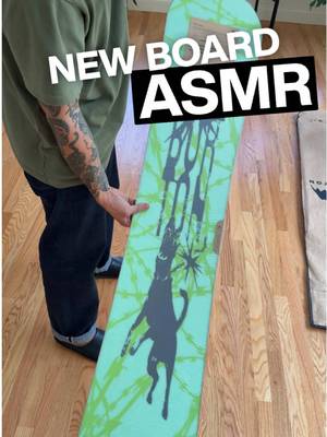 Introducing the Burton Process Bad Dog graphic #snowboarding #burton #snowboard #asmr  