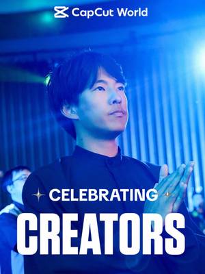 It’s time to give creators their moment to shine ✨ Huge congrats to all our creators who took home awards at CapCut World Singapore. Your creativity and contributions to our community are truly incredible!