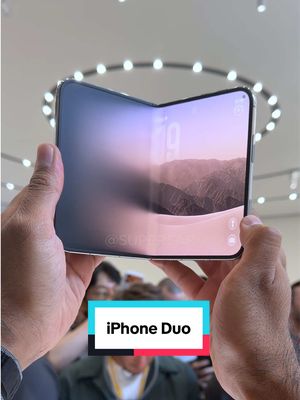 iPhone Duo Hands-On 😍 #iphoneduo #iphone18promax #iphone18air #fyp #supersaf 