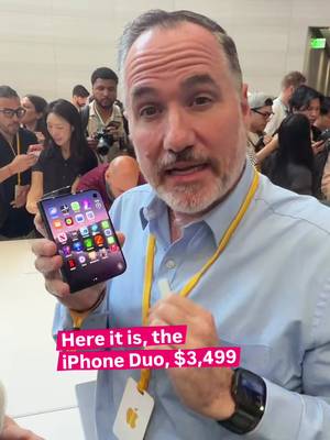 iPhone DUO - it’s real and it’s spectacular #apple #iphone #foldable 