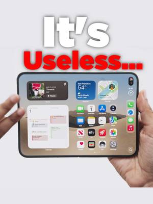 Today Apple announced their first ever foldable - the iPhone duo. And it caught a lot of people off guard as they were assuming it would be called the iPhone Ultra. But I am here to tell you that foldable phones are NOT worth it. I rocked the Z fold 8 for some time and that passport form factor gets old really fast. The iPhone fold might feel different since it is slightly shaped differently AND Apple somehow always manages to make a better phone than Samsung. But the iPhone fold Apple created could be the best or worst iPhone ever. But let me know if you’ll be trying it out 🤷‍♂️ #apple #iphoneduo #iphone18 #newphone #iphone 