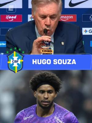 O técnico Carlo Ancelotti anunciou nesta quarta-feira (9) a convocação da Seleção Brasileira para os amistosos contra Austrália e Índia, na próxima Data Fifa. A lista teve uma grande reformulação em relação aos nomes chamados para a última Copa do Mundo, com muitas novidades - mas alguns "velhos conhecidos" também. Um dos setores mais afetados foi o gol, com três novidades em relação aos atletas levados para o Mundial dos Estados Unidos, México e Canadá. Defesa, meio-campo e ataque também tiveram vários nomes "diferentes", com surpresas como Arthur Dias, defensor do Athletico-PR, e Mauro Júnior, lateral do PSV Eindhoven. Os times nacionais mais "lembrados" por Carletto foram o Corinthians, com três convocados, e o Flamengo, com uma dupla no ataque. No exterior, destaque para o Real Madrid, que teve Endrick e Vinicius Jr. entre os relacionados, além do Chelsea, com Estêvão e João Pedro. Veja abaixo a lista de convocados: Lista de convocados da Seleção Brasileira: GOLEIROS Hugo Souza (Corinthians) Pedro Morisco (Coritiba) Otávio (Cruzeiro) DEFENSORES Arthur Dias (Athletico-PR) Douglas Santos (Zenit) Gabriel Magalhães (Arsenal) Jair Cunha (Nottingham Forest) Marquinhos (Paris Saint-Germain) Matheuzinho (Corinthians) Mauro Júnior (PSV Eindhoven) Vitor Reis (Manchester City) Wesley (Roma) MEIO-CAMPISTAS Andrey Santos (Manchester United) Breno Bidon (Corinthians) Bruno Guimarães (Arsenal) Danilo Santos (Botafogo) Douglas Luiz (Juventus) Gabriel Bontempo (Santos) ATACANTES Endrick (Real Madrid) Estêvão (Chelsea) João Pedro (Chelsea) Raphinha (Barcelona) Pedro (Flamengo) Rayan (Bournemouth) Samuel Lino (Flamengo) Vinicius Jr. (Real Madrid) #Convocação #Ancelotti #SeleçãoBrasileira #Brasil #Lista #TikTokEsportes