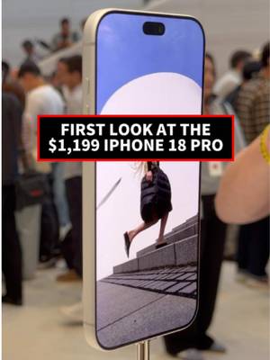 Apple officially announced the iPhone 18 Pro today.  It features a powerful A20 Pro chip and an advanced physical variable aperture camera system. The phone comes in four colors: black, silver, glacier, and burgundy.  It will start at a retail price of $1,199 in the US. It will be available September 18.  Head to PCMag for more. #AppleEvent #AllAccess #iPhone18Pro #Burgundy #TechNews 