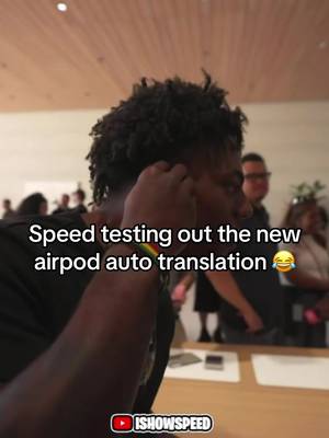 (via @IShowSpeed) #ishowspeed #apple #espnsocial 