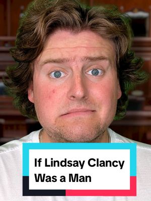If Lindsay Clancy Was a Man #comedy #funny #lindsayclancy #fyp #truecrime 