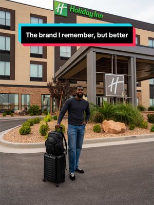 #ad Growing up, @Holiday Inn by IHG was where my family stayed on road trips, so I came into this stay expecting the one I remembered. Instead, I found the same trusted brand that’s evolved alongside the way we travel today with modern design, thoughtful spaces, and everything I need to stay productive while I’m on the road. It’s funny because in a lot of ways, we’ve both grown up. Sometimes it’s worth taking a second look at something you thought you already knew. #ExperienceIHG @IHG Hotels & Resorts 
