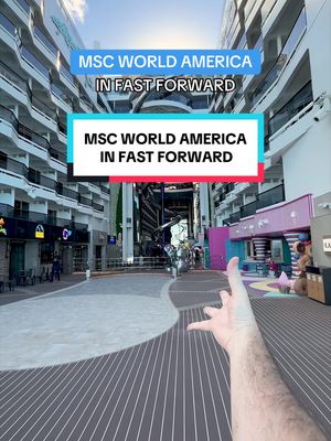 One ship, so much to see. #MSCWorldAmerica 🌎