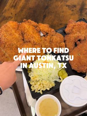 When you crave katsu you go all the way and get a Texas sized katsu from @hmartofficial this spot is called Kobako katsu! #atx #austinfoodadventures #atxfoodtime
