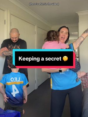 It’s rare for us to keep things off the Internet. But we’re excited to tell you soon 🥰 #couple #family #secret #announcement 