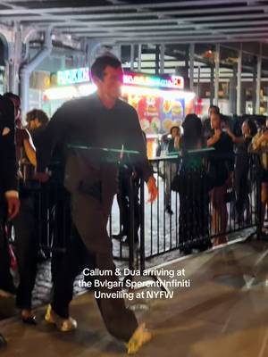 loook who has arrived !! #bvlgari #nyfw 