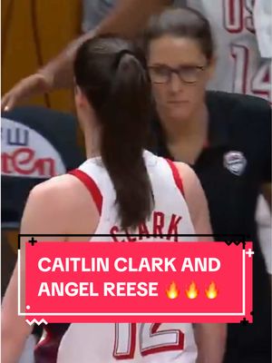 We could get used to watching the Caitlin Clark X Angel Reese duo 👀 #FIBAWWC (via @FIBA Women's World Cup) 