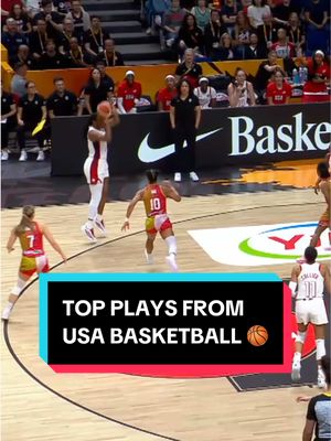 Setting the standard 😉 @USA Basketball overcame Hungary AND made history! They recorded 108 points and 30+ assists, the highest ever in both categories by a team in a FIBA Women's World Cup Quarter-Finals game! #USABWNT | #FIBAWWC #usabasketball #WNBA #berlin 