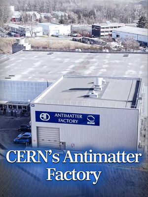 Inside CERN's Antimatter Factory... #veritasium #physics #Science #antimatter
