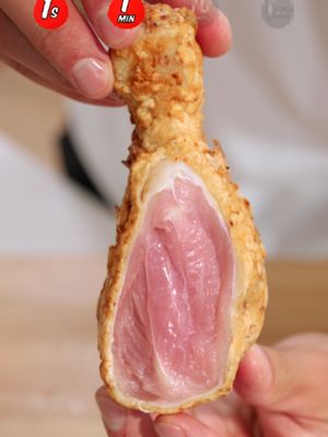 1 Second vs 1 Hour Chicken