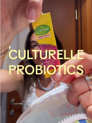 #CulturellePartner in case you missed it, we want boring gut health, not boring lives 🤭 @Culturelle helps me achieve that💚 #ad #probiotics #minichews #3in1biotics 