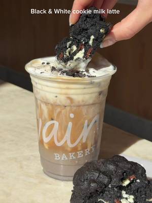 4 DAYS ONLY! Get the black and white cookie milk latte at all bakery locations THIS FRIDAY-MONDAY 9/14