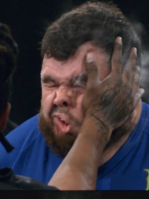 TURPIN 👁️👁️ @turpdaddyslim was fired up at #PowerSlap4 😡 [ #DoubleEagleEnergy #PowerSlap23 | Sept 17th | 📍 Texas Tech University | Live & FREE on YouTube | 🎟️ TICKETS at link in bio ]