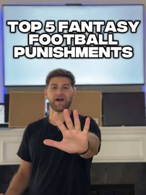 If your fantasy football league doesn't have a punishment, are you even playing fantasy football?  🏈 😂 @Sling TV #slingpartner