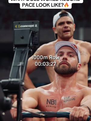 Numbers behind a world record 👀 Double Trouble ⚡️ #HYROX #HYROXWORLD #FYP