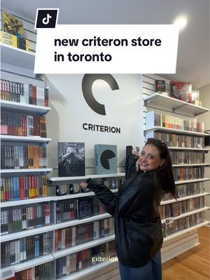 new criterion store in toronto, full tour  Cinema Cellar 📍 129 John St, Toronto #tiff26 #criterioncollection #criterioncloset #filmtok 