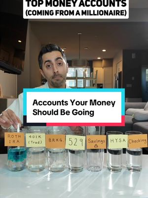 Accounts your money should be going to every month. This video was largely inspired by @buildingquietwealth. Be sure to give them a follow! #finance #PersonalFinance #money #investing #saving