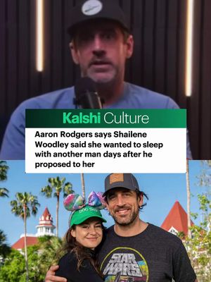 What do we think about this relationship? Aaron Rodger’s went on a podcast to talk about his ex and the NFL #nfl #aaronrodgers #shailenewoodley 
