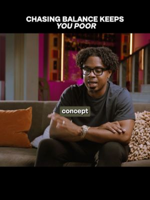 Your finances are on fire, and you’re worried about balance?
