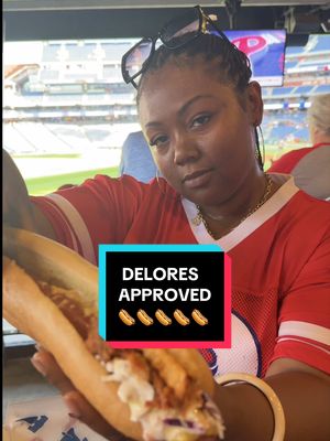 had to call in the big guns 😤 #delores #hotdog #potatobun #MLB 