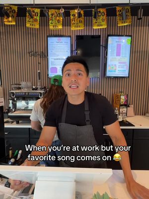 When the work playlist is fire 😂💃🏻🕺🏽
