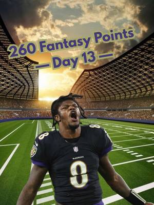 Trying to score 260 fantasy football points based on the 2025 NFL Season: Day 13 #acshear #260fantasypoints #nflfilter #fantasyfootball #walterpicks 