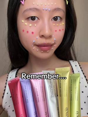 So many different ways to use @Arencia Booster Shots🌈 #arencia #vitaminc #retinal #skincaretips #koreanskincare  
