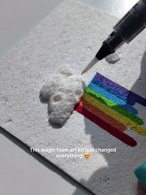 Such a fun, screen-free activity! Watch as puffy paint transforms into textured 3D masterpieces that kids absolutely love to touch. #ScreenFreeFun #KidsActivities #FoamPaint #kidscrafts #puffypaint 